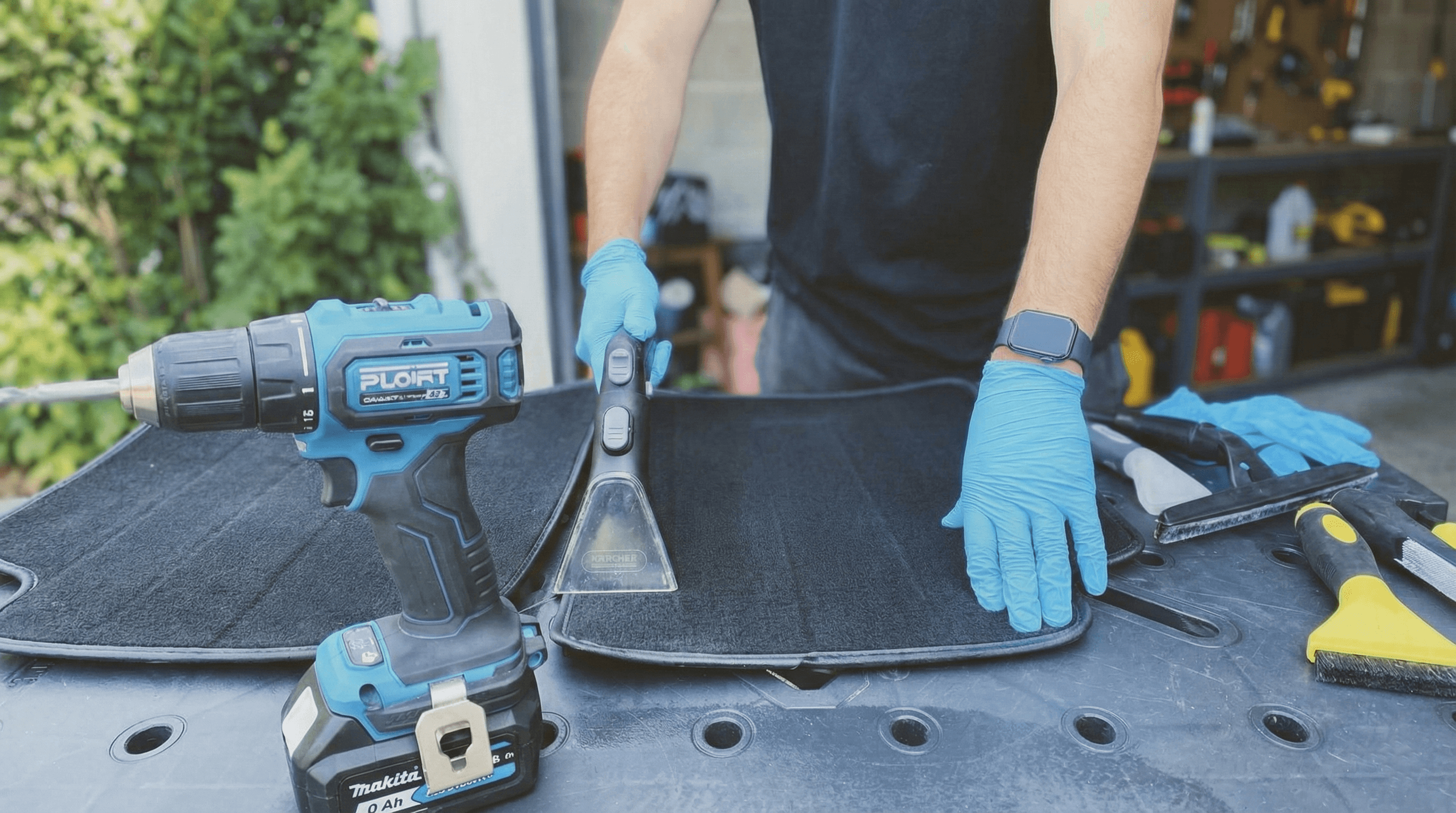 Nettoyage voiture à domicile Lyon